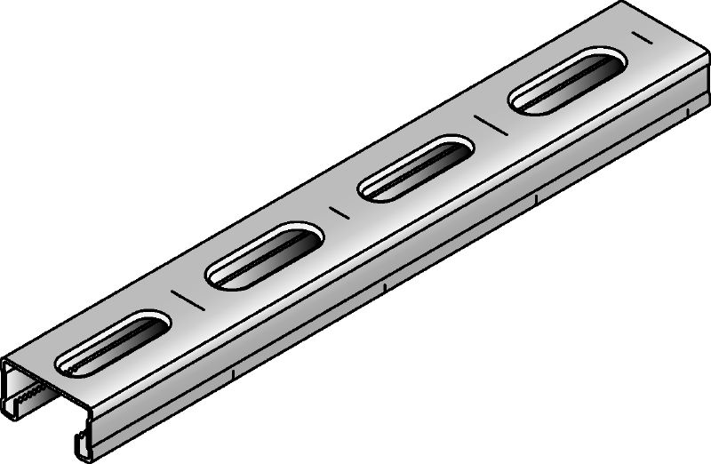 MM-C-16 Cinkots, 16 mm augsts MM statņa tipa kanāls mazas slodzes konstrukcijām