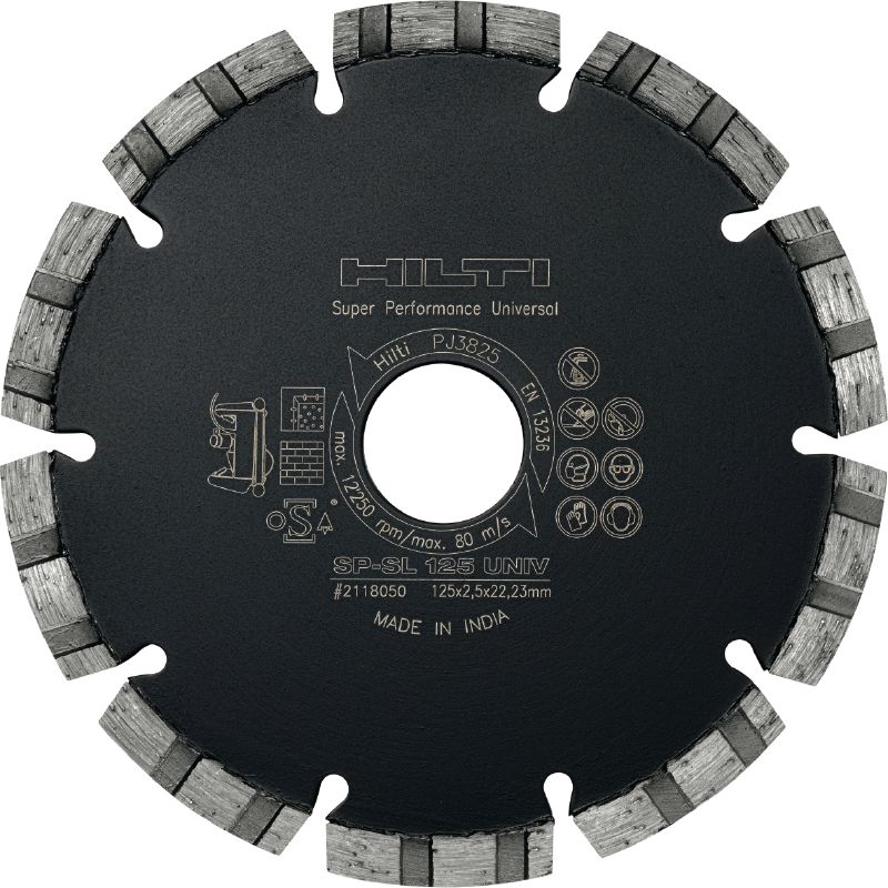 SP-SL universālais dimanta disks Augstākās klases dimanta disks dažādu pamatmateriālu frēzēšanai