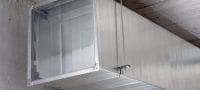 HKD-D iesitamais enkurs Manuāli uzstādāms iesitamais enkurs kroņurbšanas iekārtu un sienas zāģu stiprināšanai pie betona (oglekļa tērauds) Pielietojumi 1