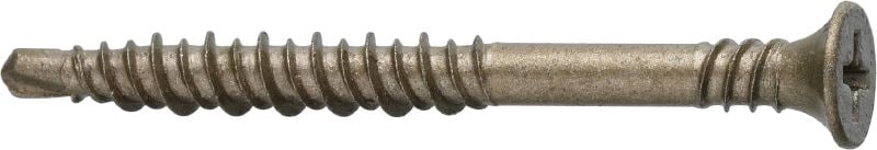 S-DD 10 C pašurbjošas ģipškartons skrūves Atsevišķa ģipškartona skrūve (ar pārklājumu) lietošanai ārpus telpām. Piemērota ģipškartona plātņu stiprināšanai pie koka vai metāla