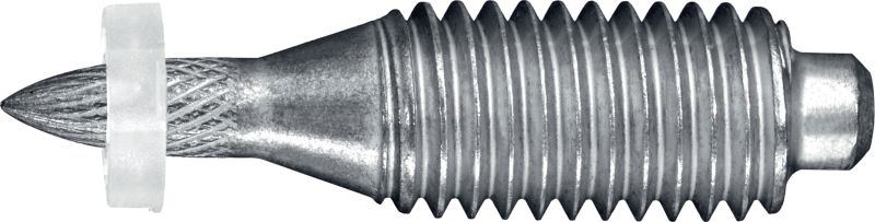 Naglas ar vītni X-EM8H P8 Oglekļa tērauda nagla ar vītni, kas paredzēta lietošanai kopā ar pulvera montāžas pistolēm tēraudam (ar 8 mm paplāksni). Piemērots izmantošanai tikai iekštelpās