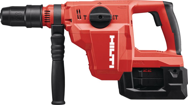 Akumulatora perforators TE 50-22 Kompakta SDS Max (TE-Y) akumulatora triecienurbjmašīna ar mazāku svaru, lielāku jaudu un zemāku vibrācijas līmeni urbšanas un kalšanas darbiem betonā