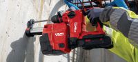 Akumulatora perforators TE 4-22 Kompaktais SDS Plus akumulatora perforators nodrošina labāko snieguma un svara attiecību urbšanai virs galvas (Nuron akumulatoru platforma) Pielietojumi 1