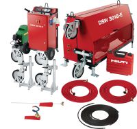 DSW 3018-E troses zāģis Lielas jaudas (30 kW) elektrisko vadu zāģis, kas paredzēts lielai griešanas slodzei