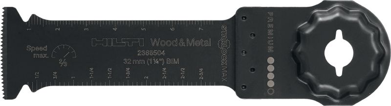 Plunge cut blade SMT SM BiM Holz/Stahl 