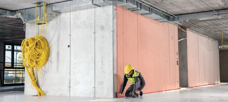 Lāzera tālmērs PD-I Izturīga lāzera mērierīce ar viedām mērīšanas funkcijām un Bluetooth savienojumu izmantošanai iekštelpās līdz 100 m attāluma Pielietojumi 1